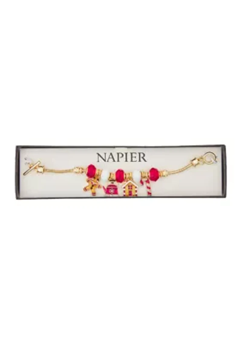  Holiday Gingerbread Charm Bracelet