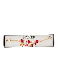  Holiday Gingerbread Charm Bracelet