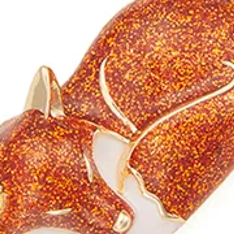 Gold Tone Multi Squirrel Flex Bracelet