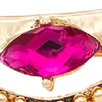 Gold Tone Tea Time Bangle Bracelet