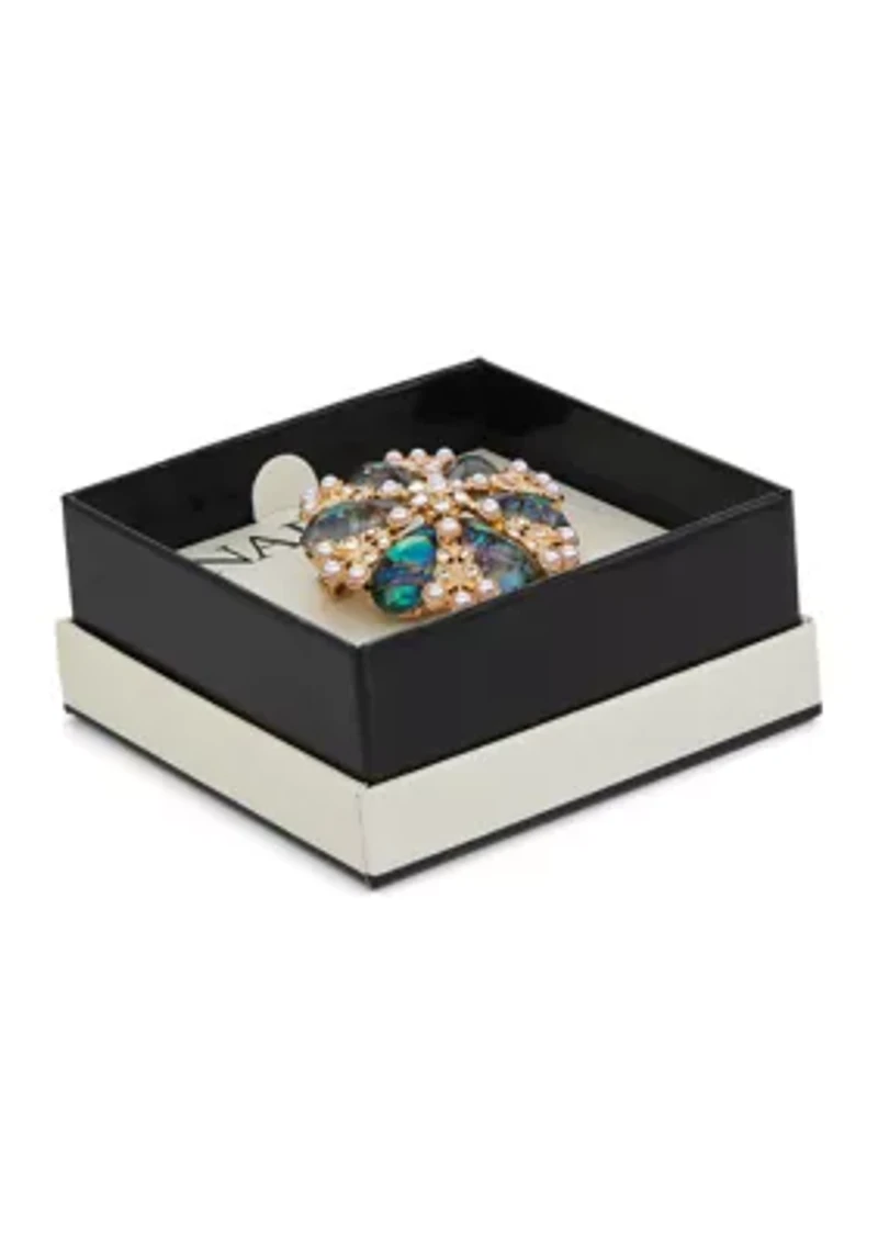 Multi Stone Boxed Pin