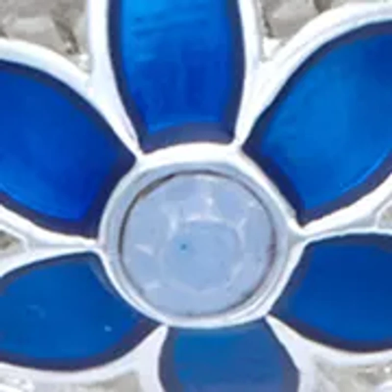 Blue Flower Slider Bracelet