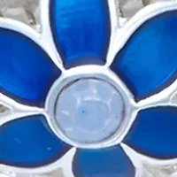  Blue Flower Slider Bracelet