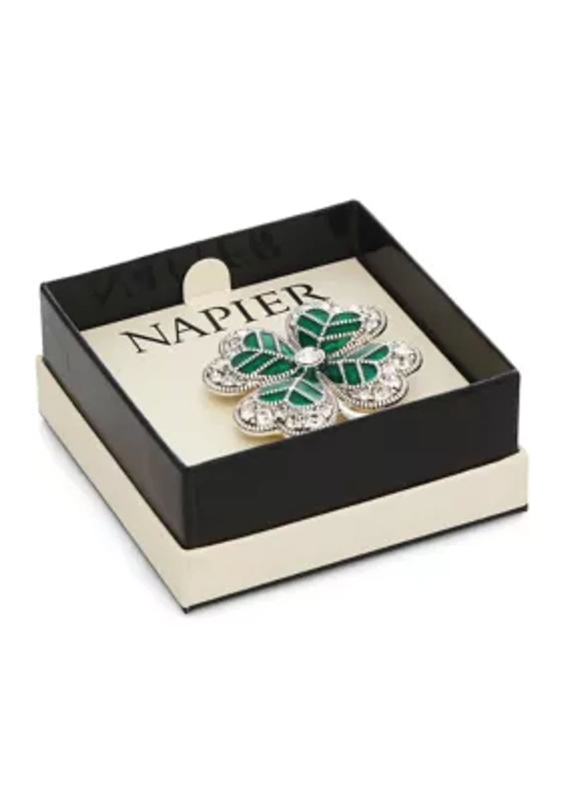 Clover Box Pin