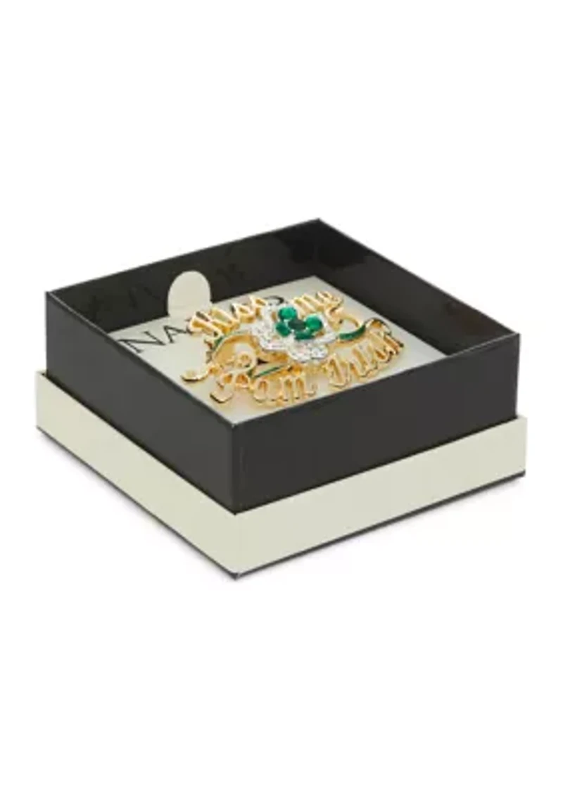 Kiss Me I'm Irish Pin