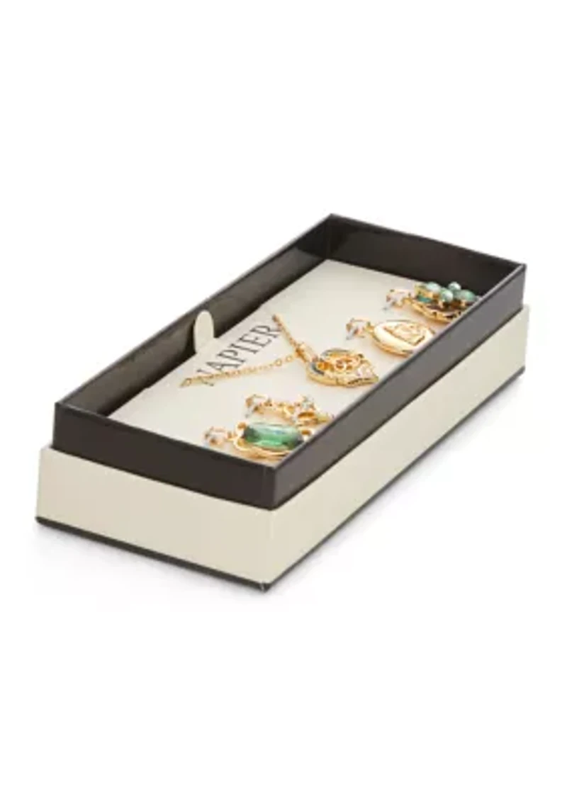 Multi St. Patrick’s Charm Necklace Set