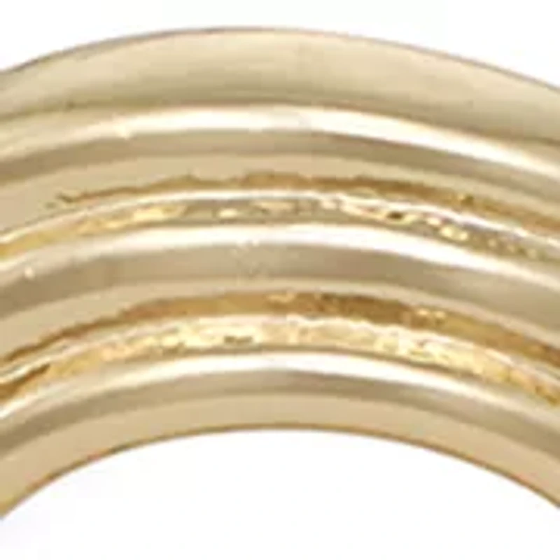 Two Tone Mixed Piece Stretch Bracelet