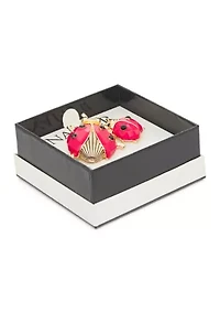 Red Ladybug Pin Boxed