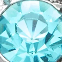 Overlapping Crystal Circle Pin 