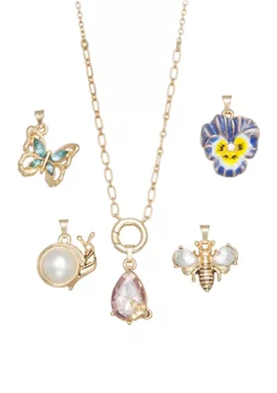 Critter Charm Necklace set
