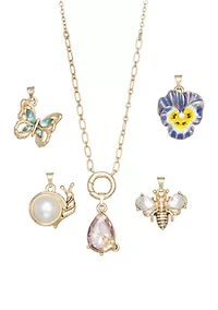 Critter Charm Necklace set