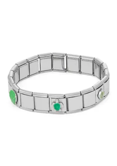 Green Sealife Stretch Bracelet