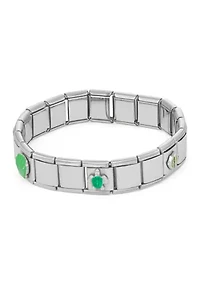 Green Sealife Stretch Bracelet