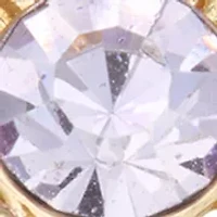 Pink Stone Clover Pin