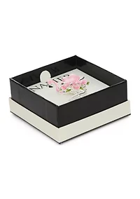 Flower Flamingo Pin
