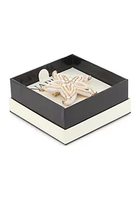 Starfish Pearl Pin