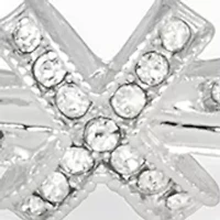 Crystal X Bangle Bracelet 