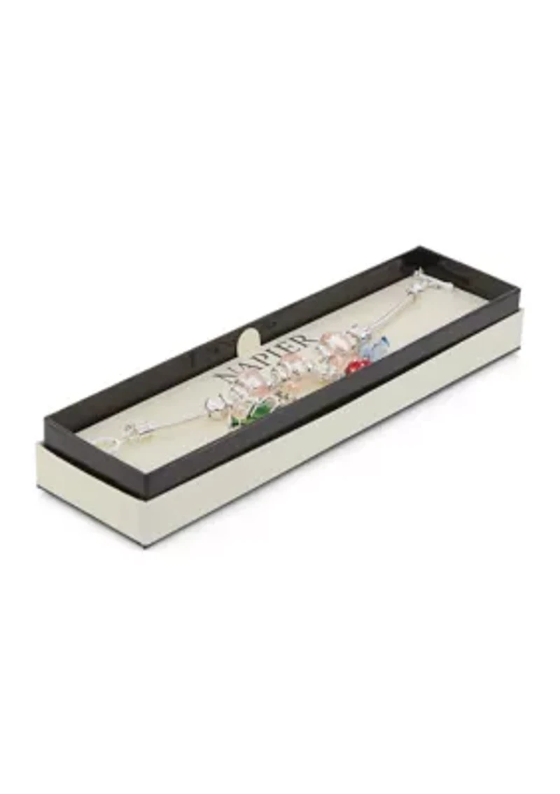 Garden Charm Slider Bracelet