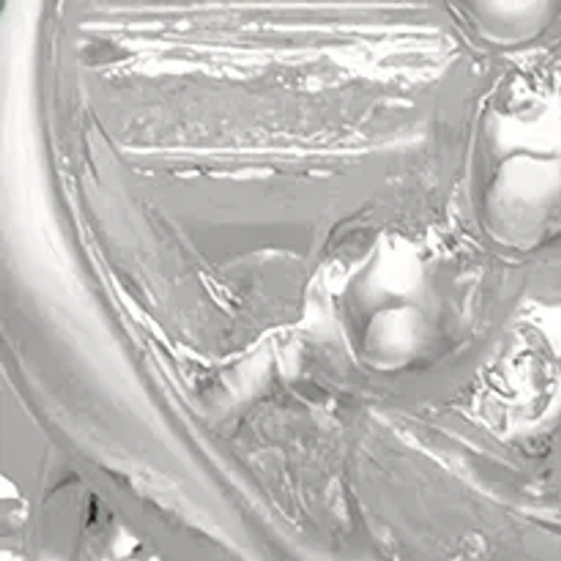 Silver Tone 26.5 Millimeter Braided Hoop Clip Earrings