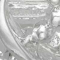 Silver Tone 26.5 Millimeter Braided Hoop Clip Earrings