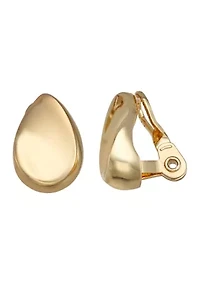 Green Rounded Stud Earrings