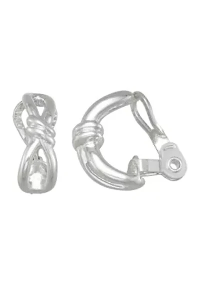 Half Hoop Clip Earrings