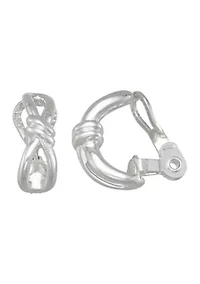 Half Hoop Clip Earrings