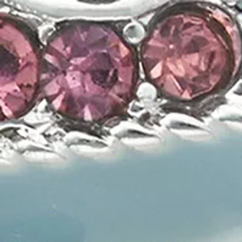 Silver Tone Blue Elephant Drop Earrings