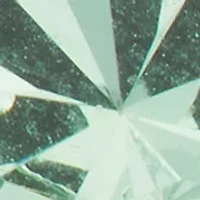 Green Single Stone Drop Earrings