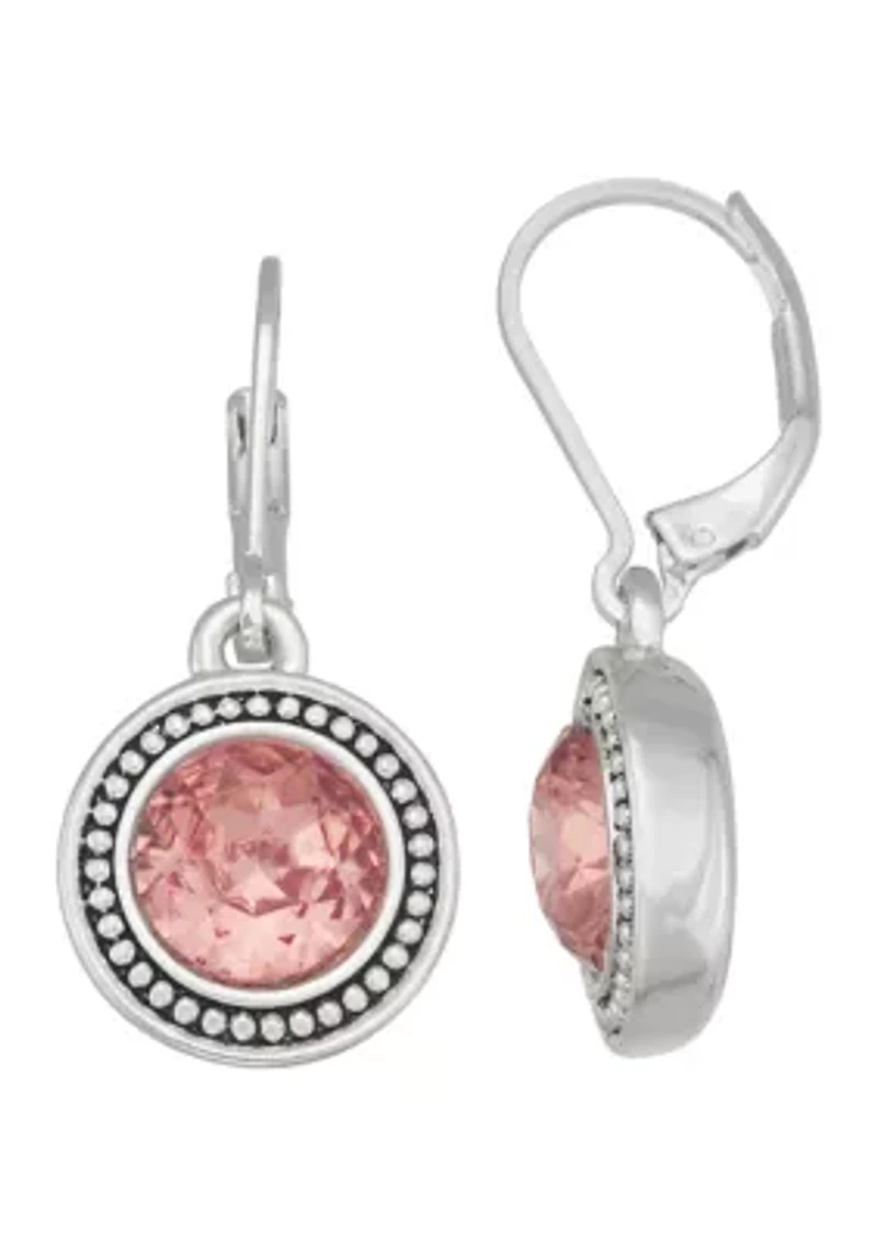 Lever Back Drop Earrings 