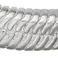 Silver Tone 42 Millimeter Twisted Hoop Post Earrings