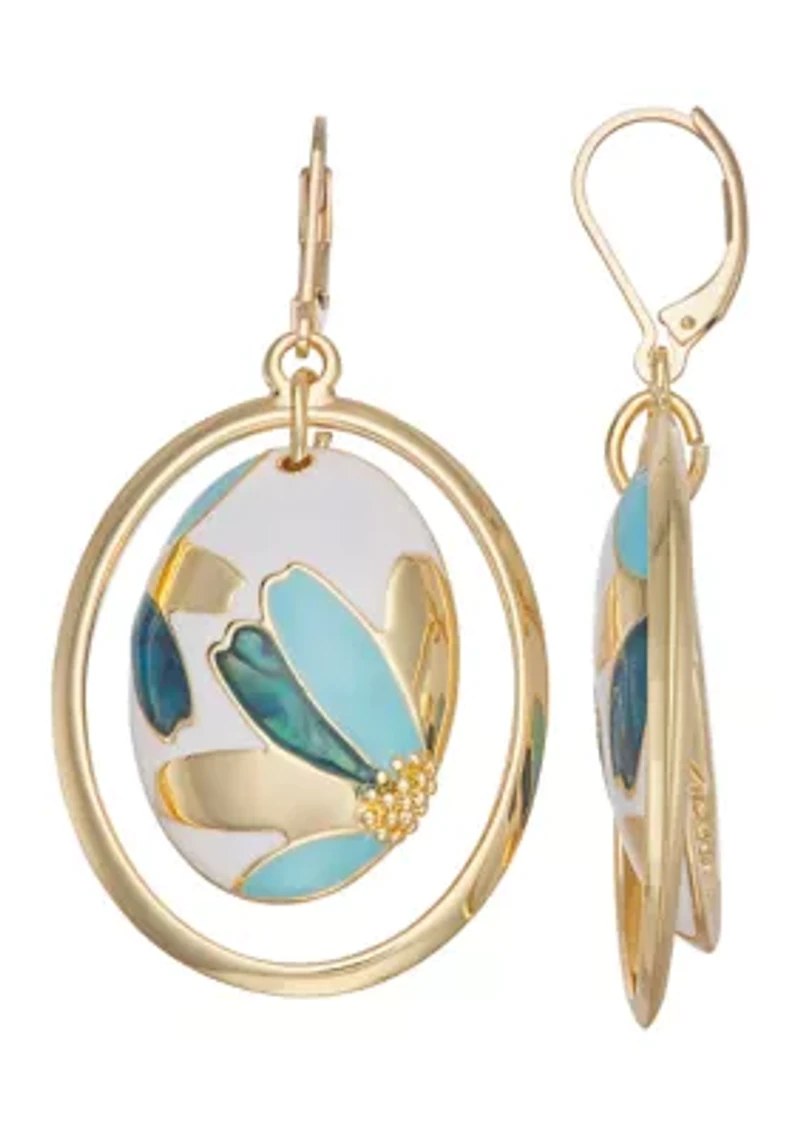 Spring Blooms Orbital Earrings