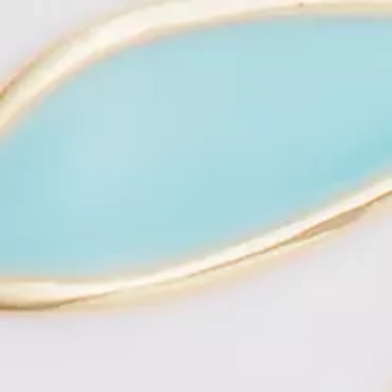 Spring Blooms 20.5 Millimeter Hoop Earrings