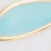 Spring Blooms 20.5 Millimeter Hoop Earrings