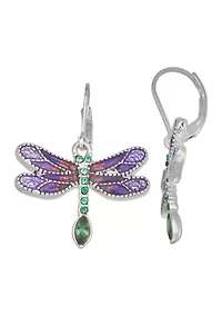 Dragonfly Drop Earrings