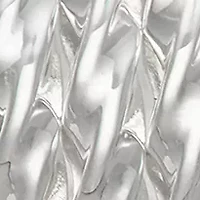 Silver Tone 22 Millimeter Rope C Hoop Earrings