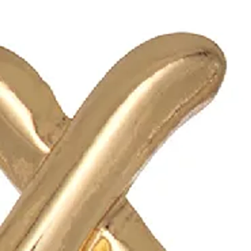 Tri Tone Mixed Trio Earring Set