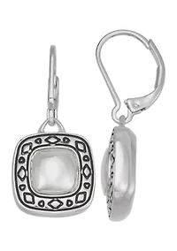 Small Lever Back Drop Earrings