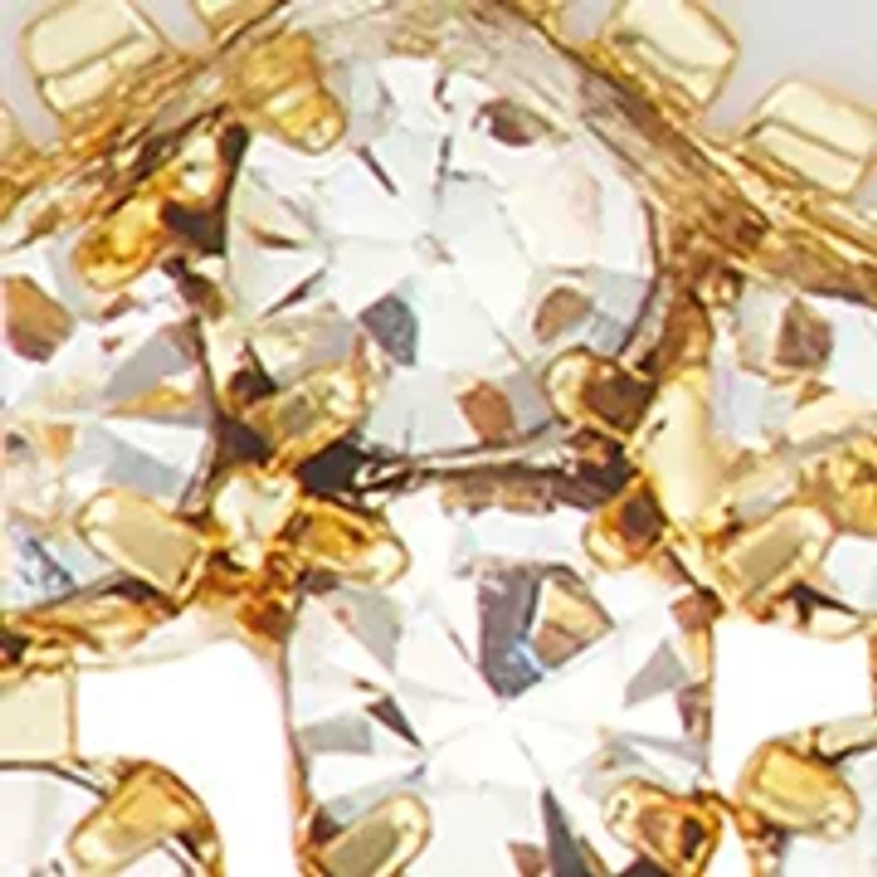  Santa Gold Tone Drop Earrings