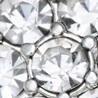 Crystal Snowflake Stud Earrings