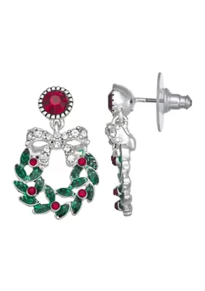 Wreath Stud Earrings