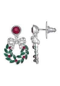 Wreath Stud Earrings