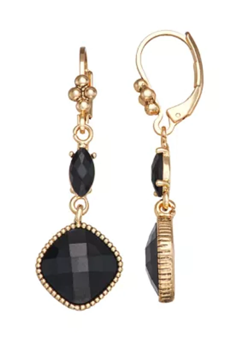 Holiday Key Linear Earrings