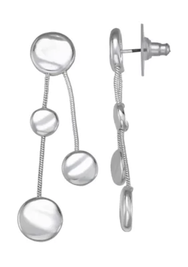 Disc Chandelier Earrings