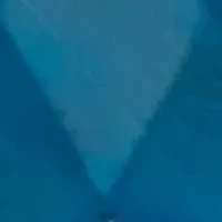 Blue Oval Drop Earrings