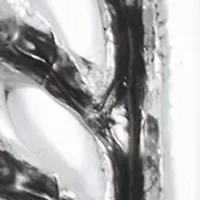 Rope Twist Silver-Tone Hoop Earrings