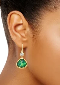  Green Ivy Drop Earrings
