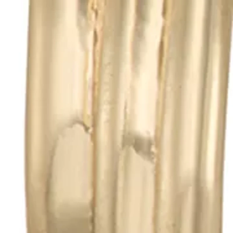 Two Tone Mixed Piece Trio Earrings