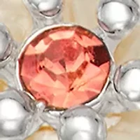 Butterfly Flower Drop Earrings