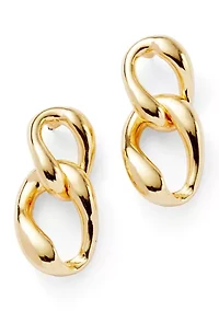  Linked Double Drop Earrings